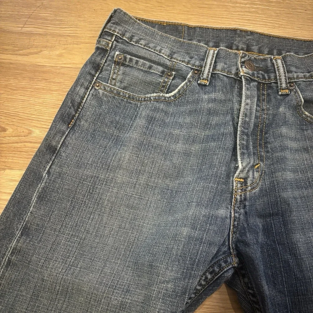 Levi 505 Mens 31x30 Classic Straight‎  Regular Fit Denim Blue Jeans Medium Wash